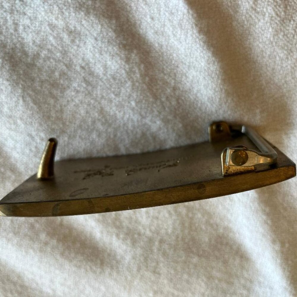 Vintage Kenneth Reid Exotic Wood Belt Buckle - Picture 6 of 6